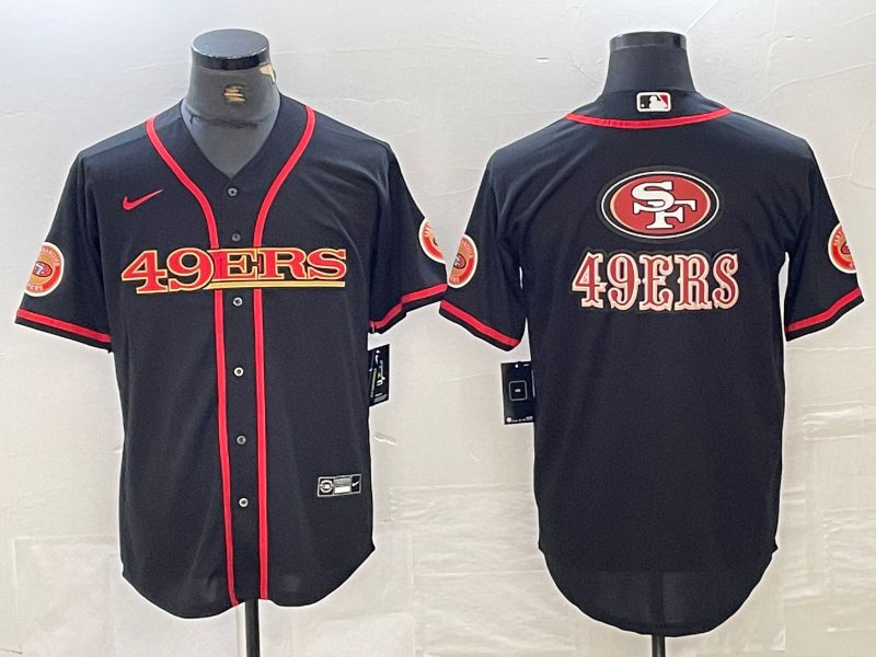 Men San Francisco 49ers Blank Black 2024 Nike Vapor Untouchable Limited NFL Jersey style 3->oakland raiders->NFL Jersey